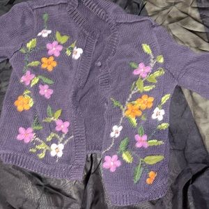 Crocheted, thick and warm